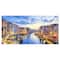 Designart - Grand Canal Panorama - Landscape Photography Canvas Print